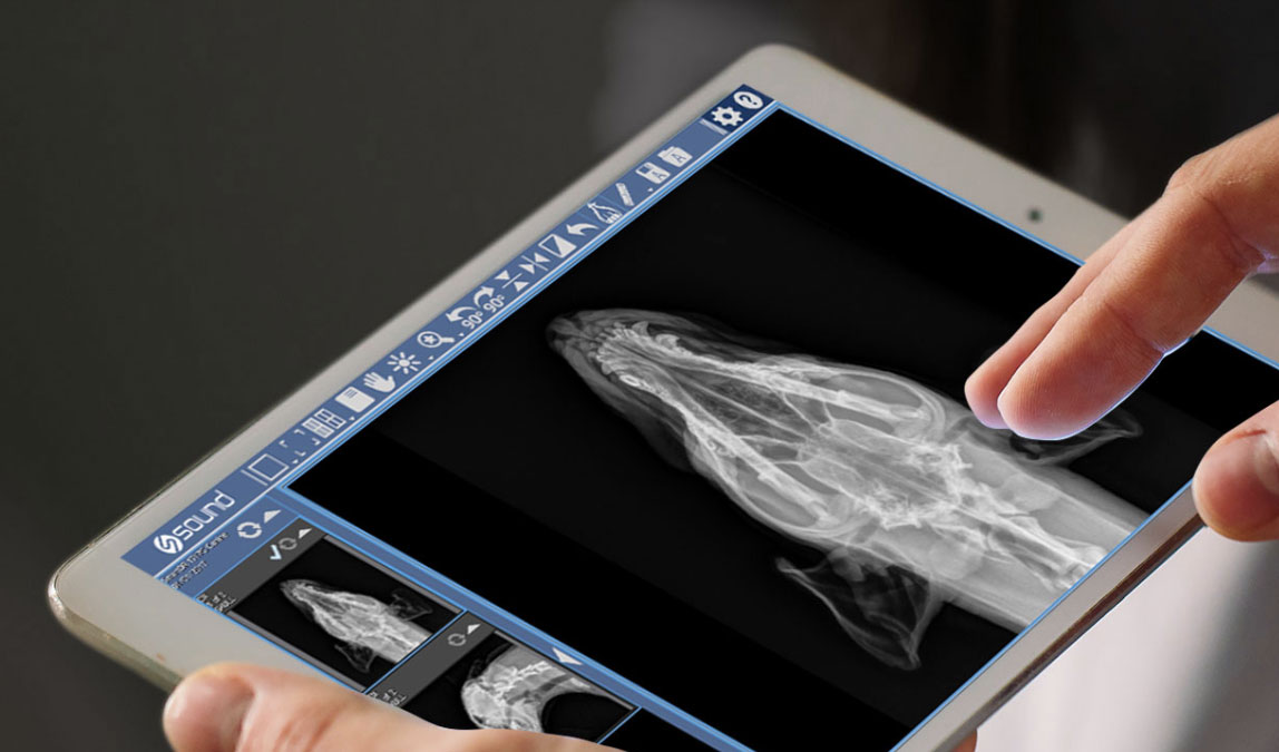 Imaging x-ray on iPad
